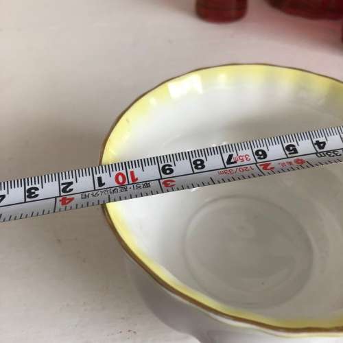 RAINBOW ROYAL ALBERT YELLOW SUGAR BOWL